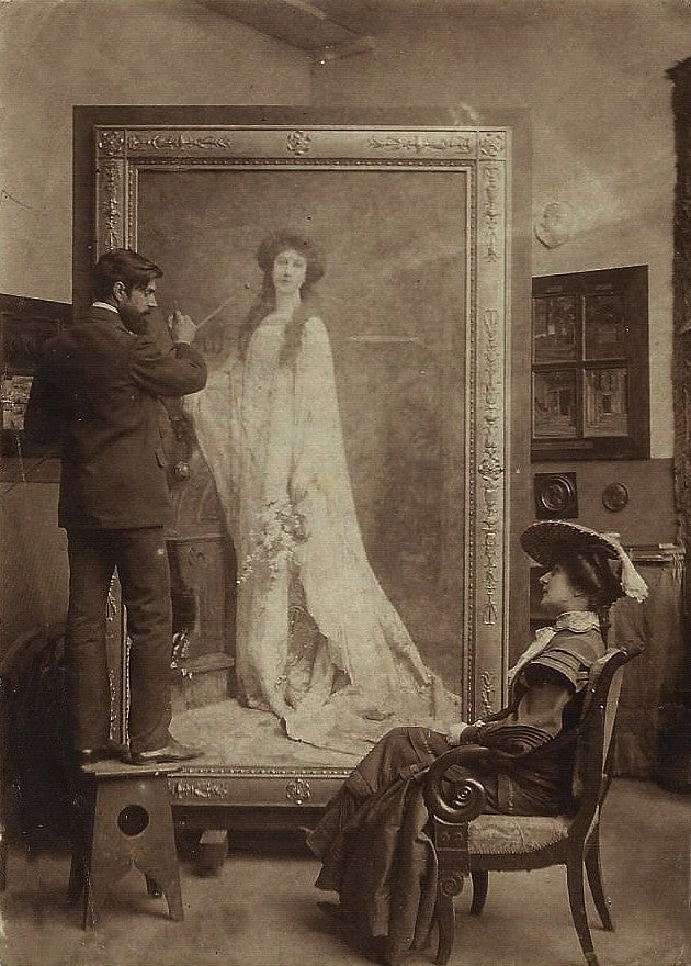 Self Portrait, in a White Shirt