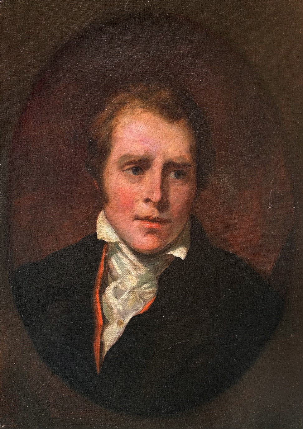 Thomas Phillips - Portrait of Sir David Wilkie, oil on canvas, 18th century - Darnley Fine Art