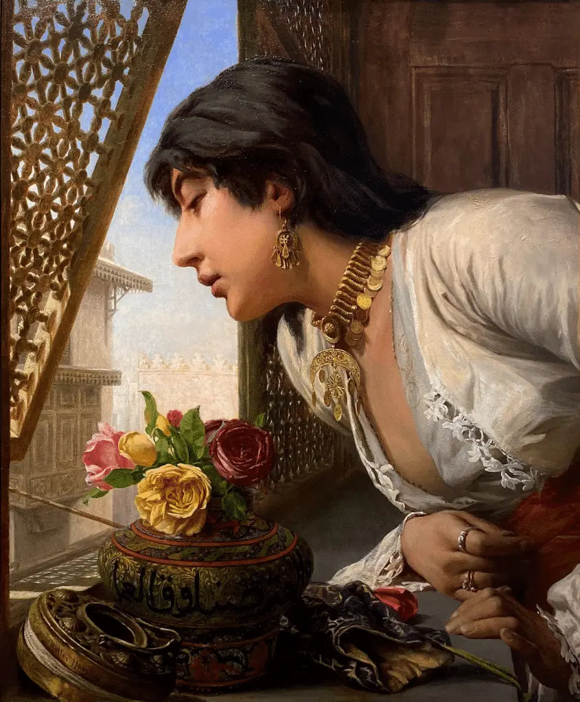 Walter Charles Horsley - The Distraction, oil on canvas, 19th century - Darnley Fine Art