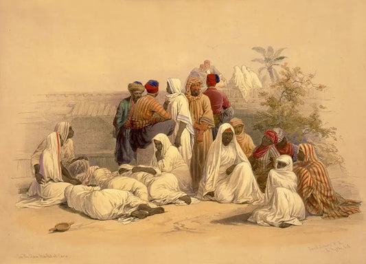 A Group In The Slave Market