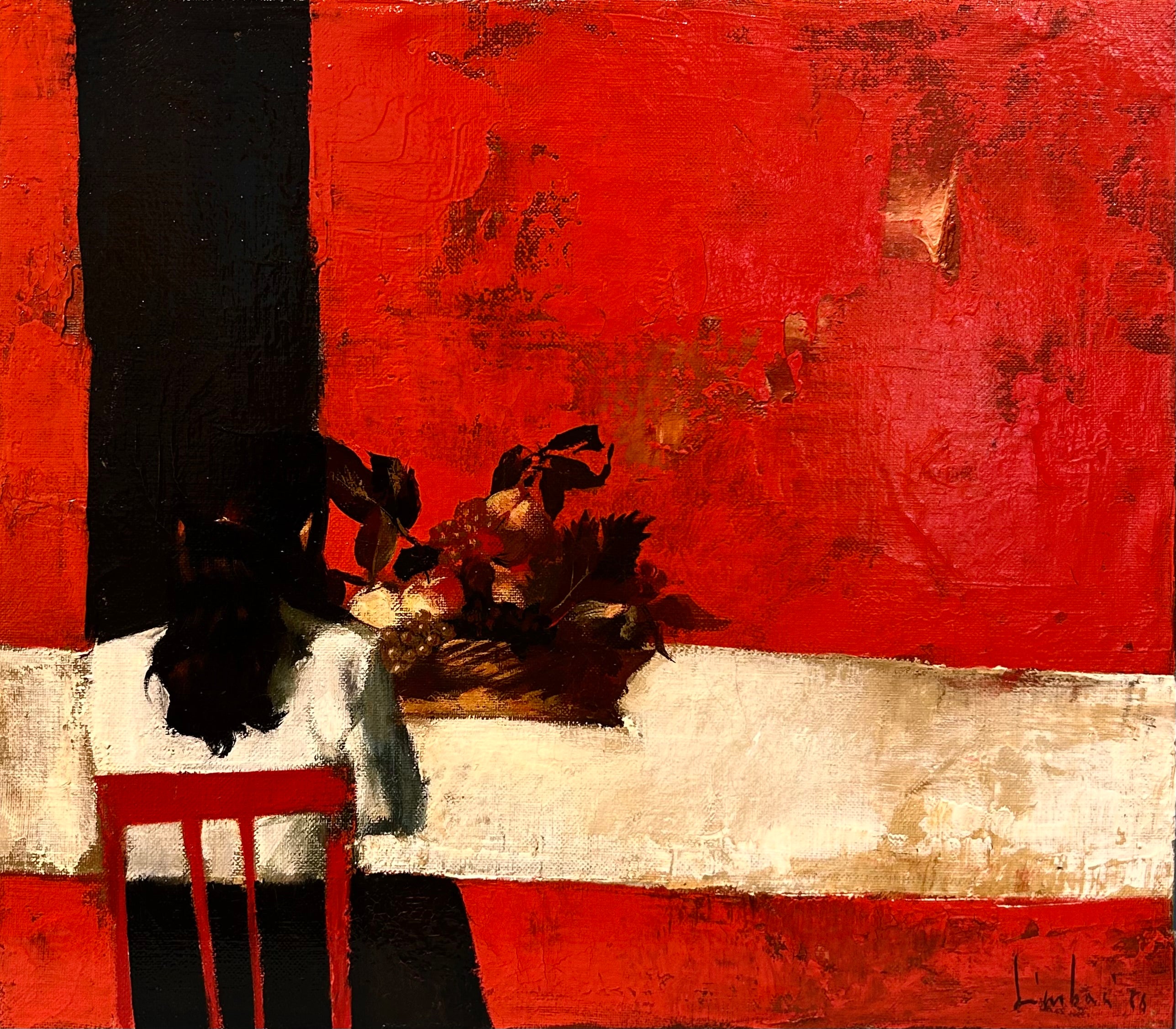 Nicola Simbari - Five O'Clock, oil on canvas, 20th century - Darnley Fine Art