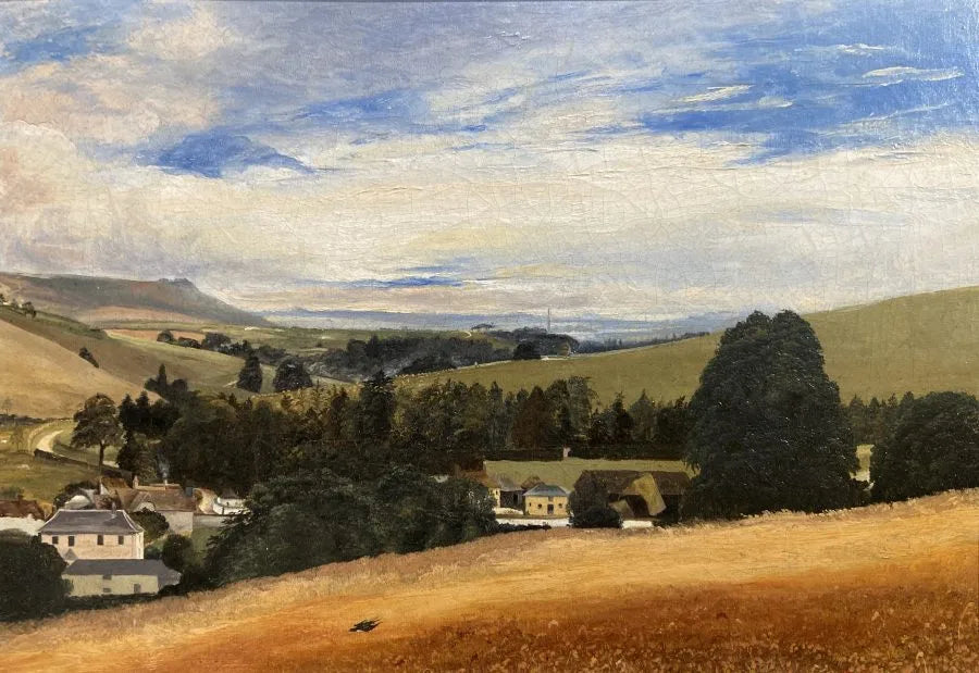 British School - Island of Gibraltar, oil on canvas, 19th century - Darnley Fine Art