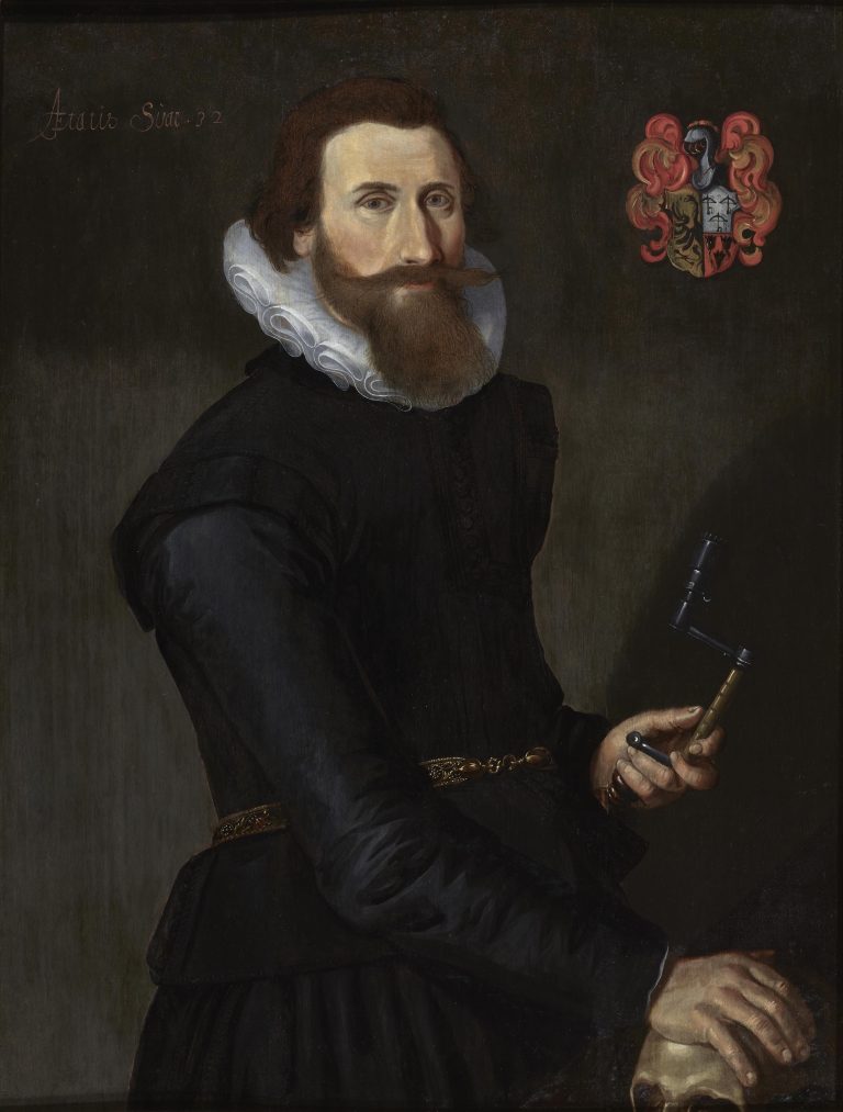 Habsburg School - Portrait of a Trepanning Surgeon, oil on oak panel, early 17th century - Darnley Fine Art
