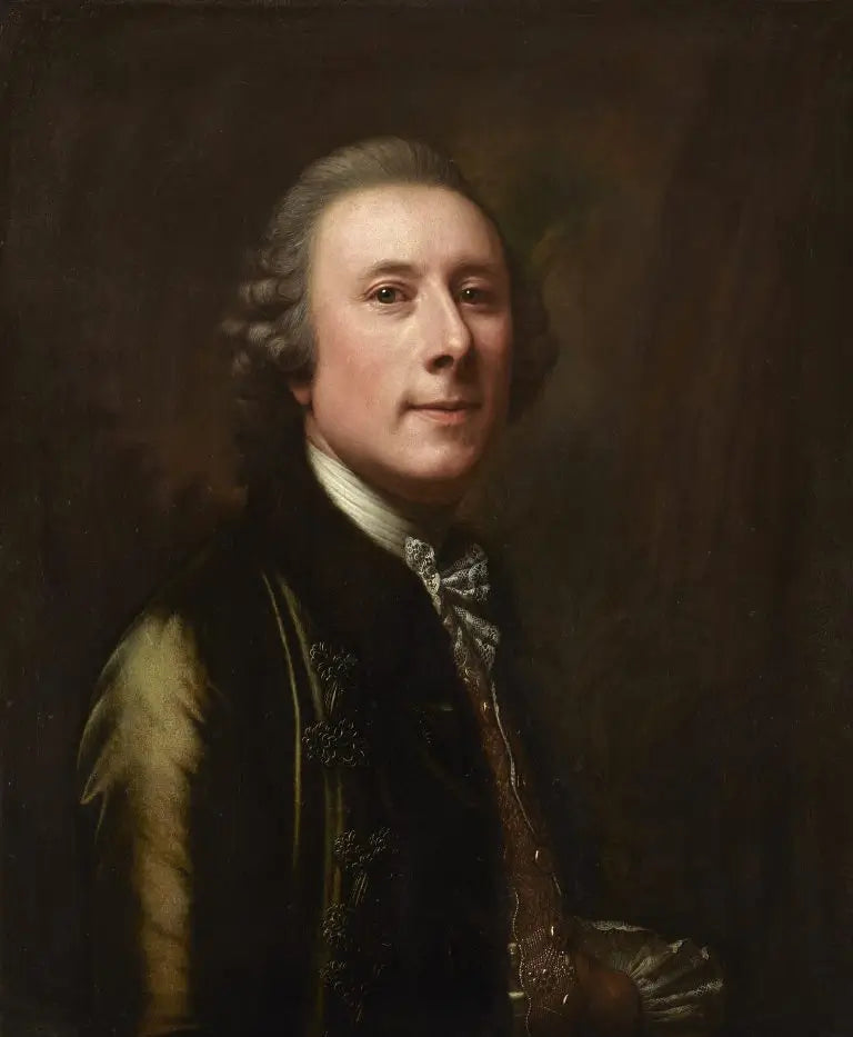 Circle of Anton von Maron - Portrait of a Gentleman, oil on canvas, 18th century - Darnley Fine Art