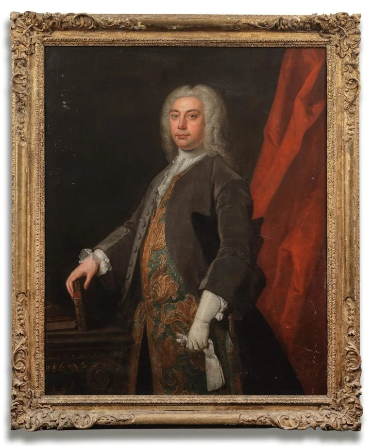 Bartholomew Dandridge - Portrait of Ralph William Grey, oil on canvas, 18th century - Darnley Fine Art