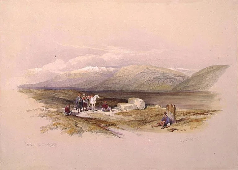 David Roberts - Sarepta, lithograph, 19th century - Darnley Fine Art