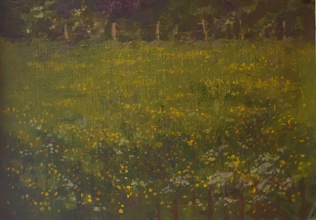 Ronald Benham - Summer, oil on board, 20th century - Darnley Fine Art