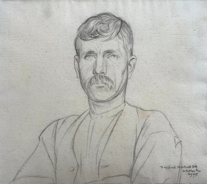 Portrait of Edward Johnston