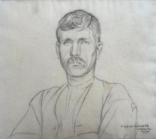 Portrait of Edward Johnston