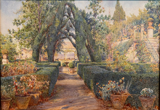 Flower Gardens at Generalife, Granada