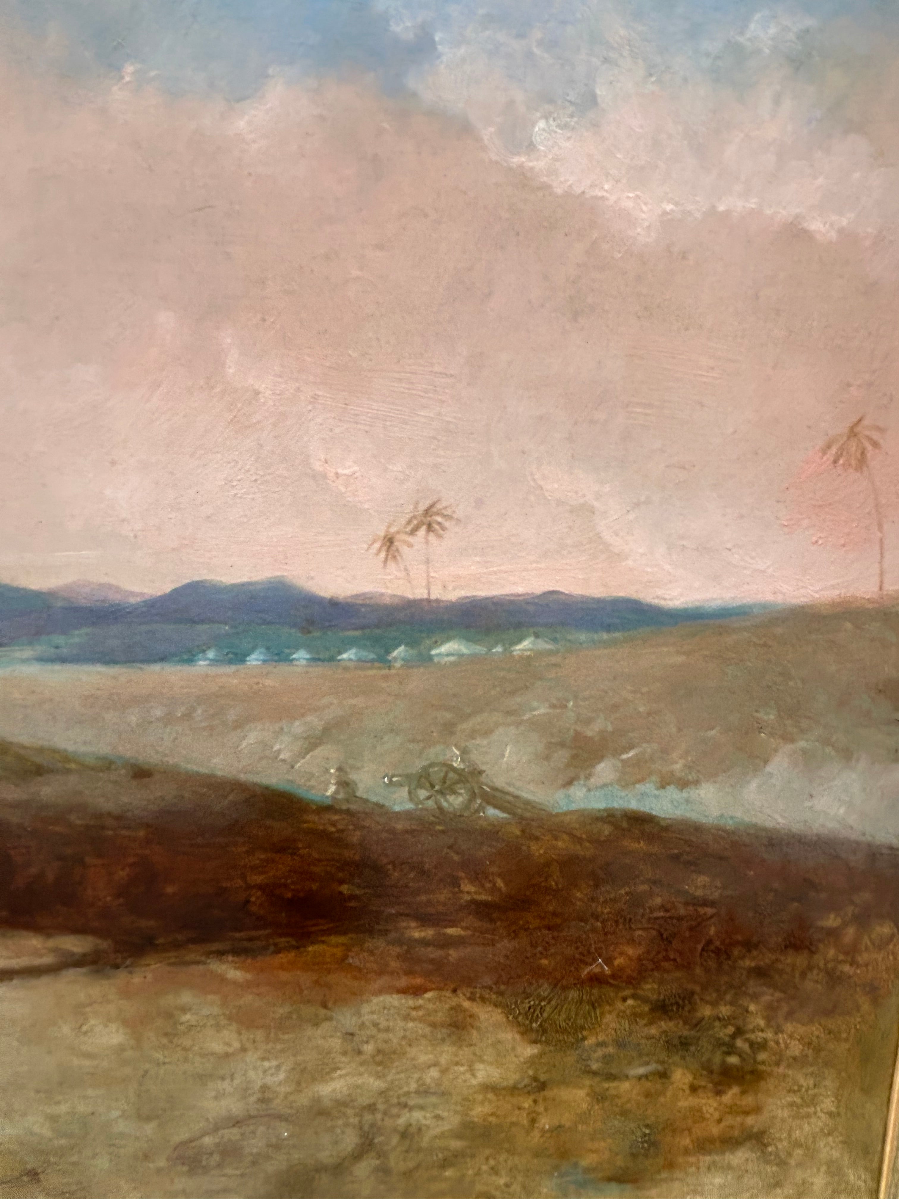 Arabian Bay in an Orientalist Landscape