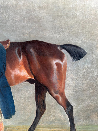 The Right Honourable Peniston Lamb, 1st Viscount Melbourne with Horse and Dog