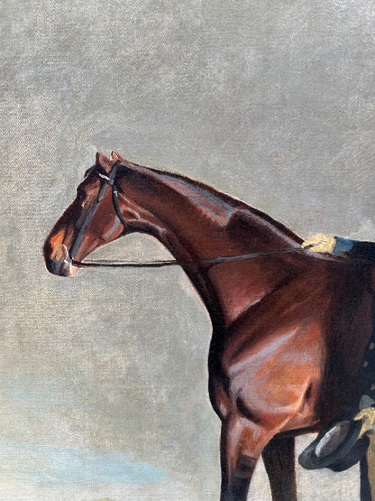 The Right Honourable Peniston Lamb, 1st Viscount Melbourne with Horse and Dog