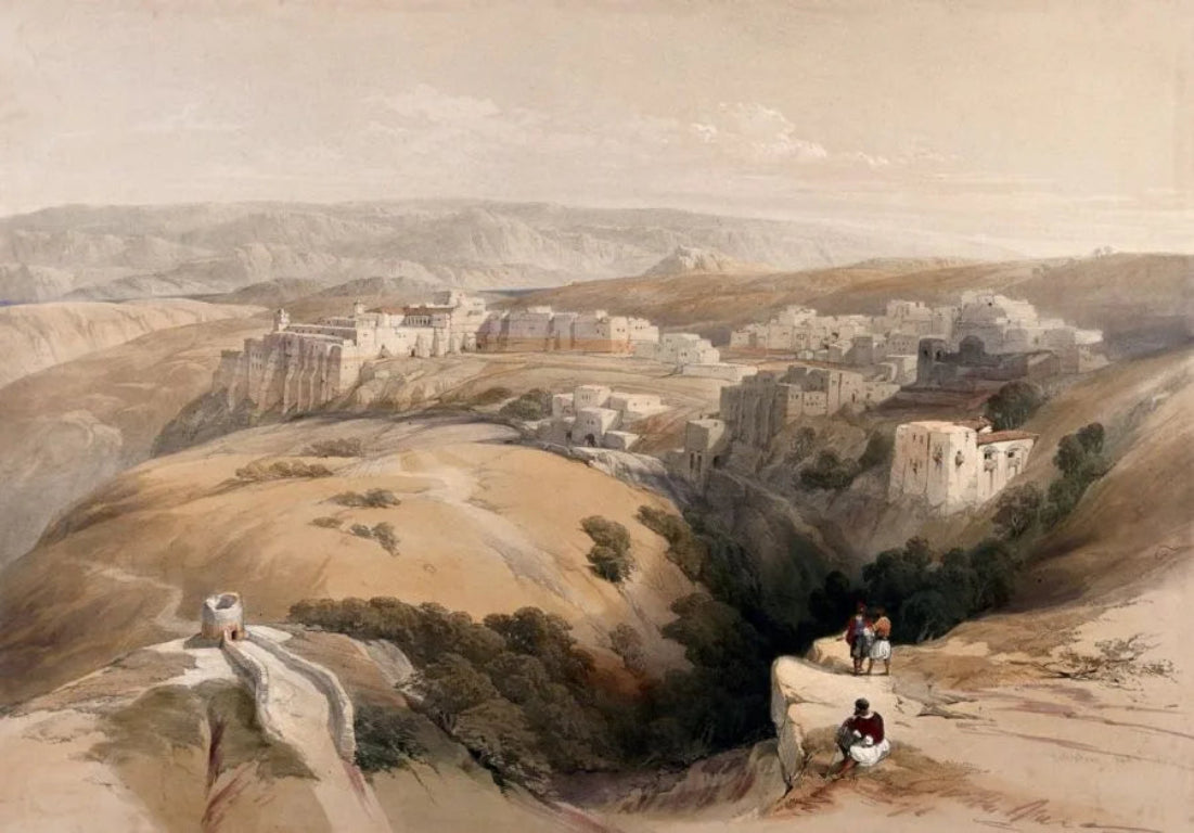 David Roberts - Bethlehem, lithograph, 19th century - Darnley Fine Art
