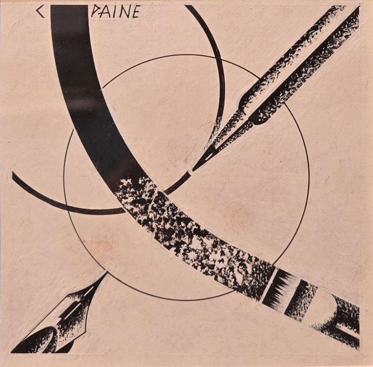 Charles Paine - Fountain Pen, gouache, 20th century - Darnley Fine Art