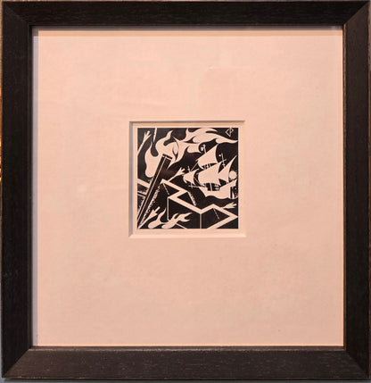 Charles Paine - Invasion, gouache, 20th century - Darnley Fine Art