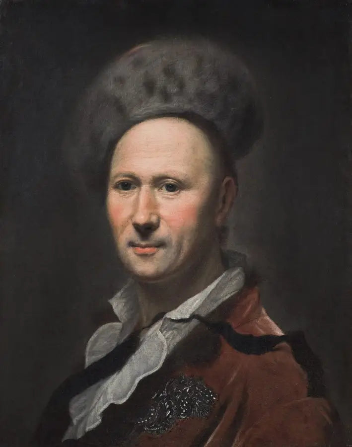 Domenicus van der Smissen - Portrait of Conrad Friedrich Hurlebusch, 18th century - Darnley Fine Art