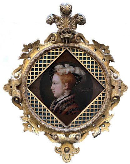 English School - Portrait of Edward VI when Prince of Wales, oil on panel, 16th century - Darnley Fine Art
