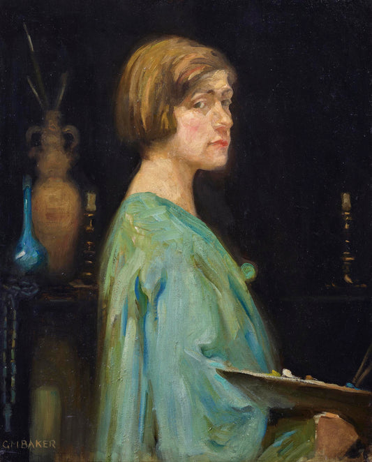 Self-Portrait with a Paint Palette