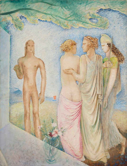 Glyn Philpot - The Judgement of Paris, oil on canvas, 20th century - Darnley Fine Art