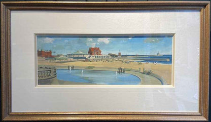 Frederick Donald Blake - Gorleston on Sea, Norfolk, gouache, 20th century - Darnley Fine Art