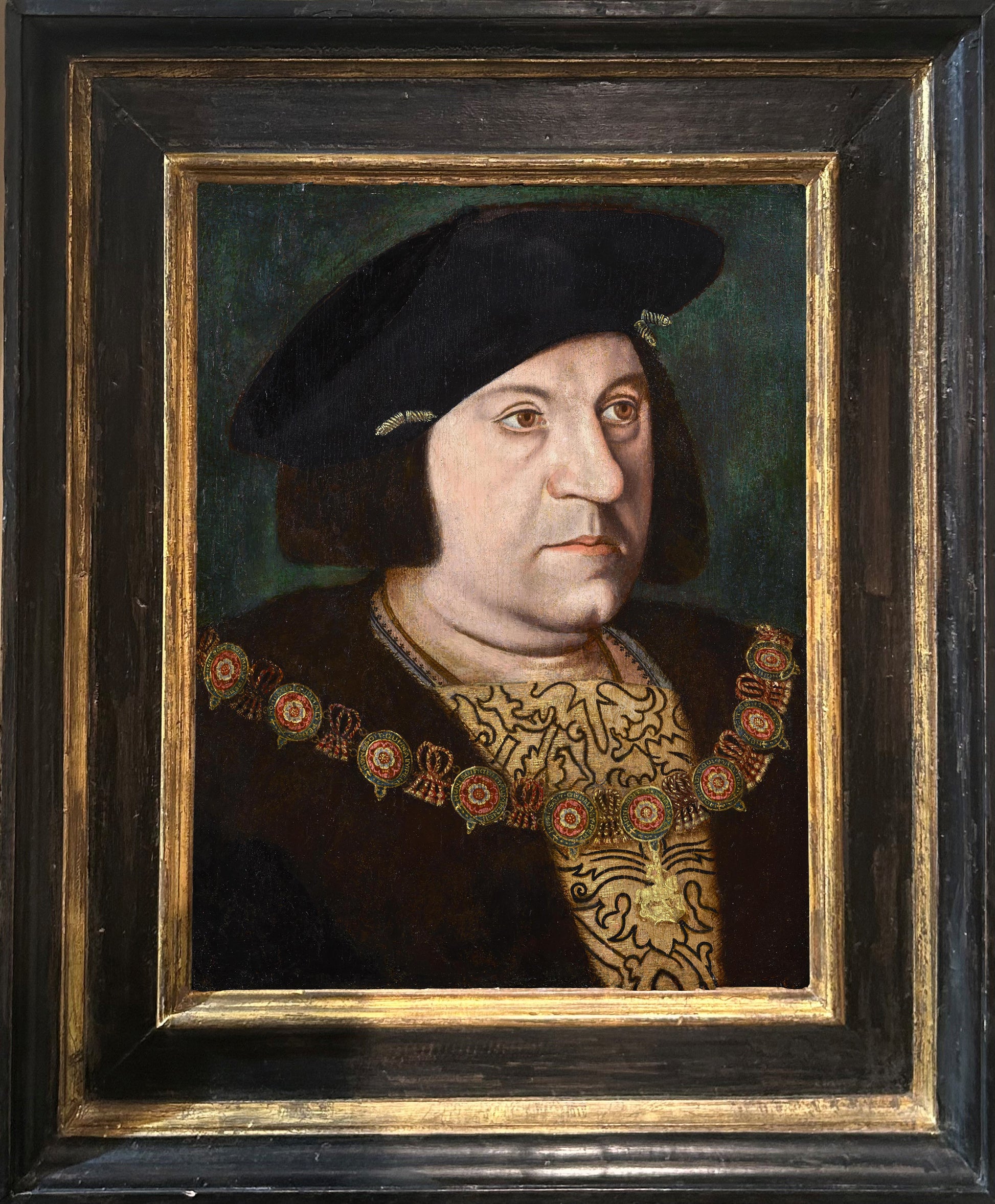 Hans Holbein - Portrait Henry Duke of Guildford, oil on panel, 16th century - Darnley Fine Art