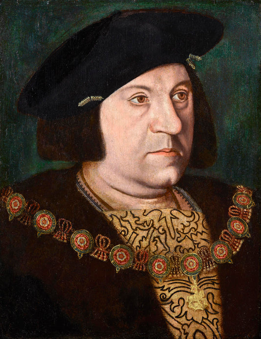 Hans Holbein - Portrait Henry Duke of Guildford, oil on panel, 16th century - Darnley Fine Art