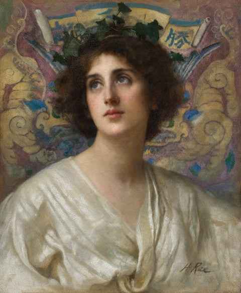 Henrietta Rae - Her Eyes Are Homes of Silent Prayer, oil on canvas, 19th century - Darnley Fine Art