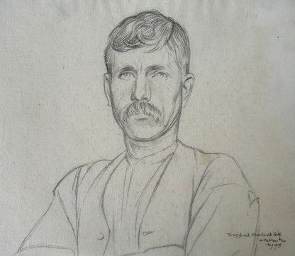 Portrait of Edward Johnston