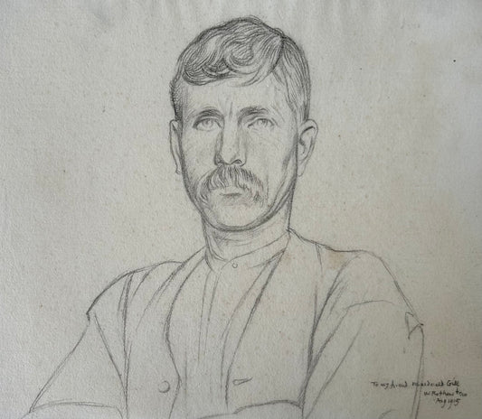 Portrait of Edward Johnston