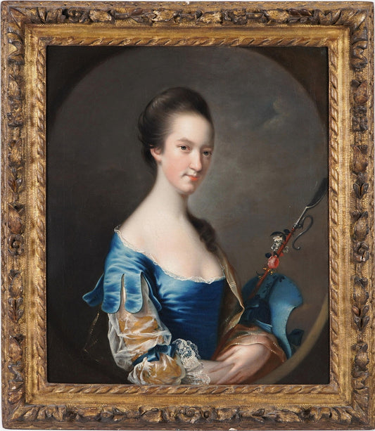Portrait of a Lady with a Shepherd's Crook