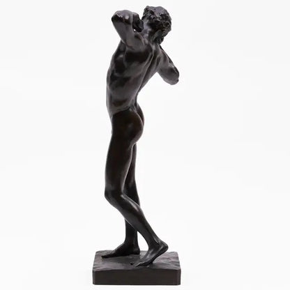 Leighton - The Sluggard, bronze, 19th century - Darnley Fine Art