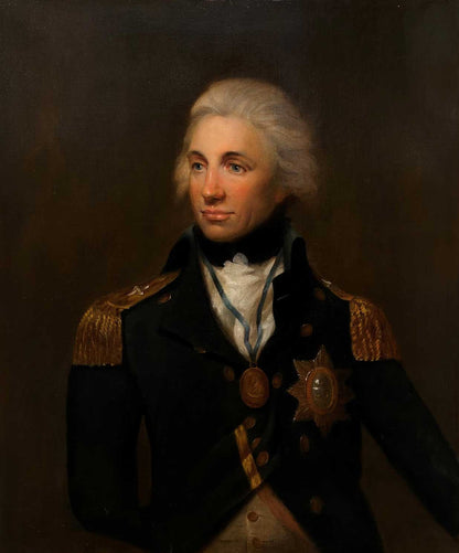 Lemuel Francis Abbott - Portrait of Horatio Nelson in Rear-Admiral Uniform, oil on canvas, 18th century - Darnley Fine Art