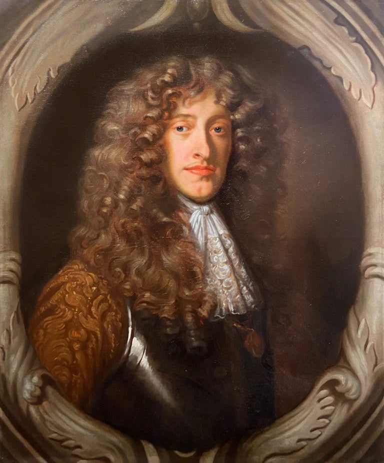 Mary Beale - Portrait of James, Duke of York and Albany, oil on canvas, 17th century - Darnley Fine Art