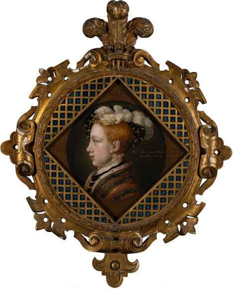 Portrait of Edward VI when Prince of Wales