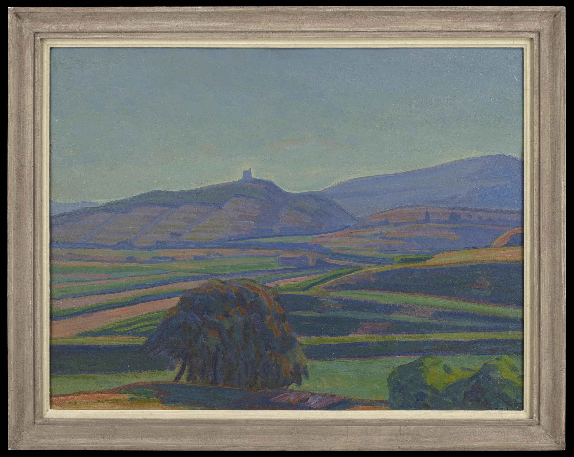 Robert Deborne - Mountains, oil on canvas, 20th century - Darnley Fine Art 