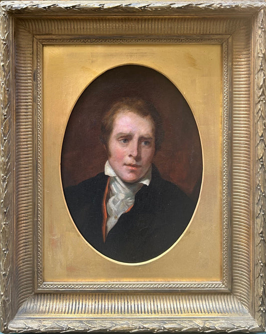 Thomas Phillips - Portrait of Sir David Wilkie, oil on canvas, 18th century - Darnley Fine Art