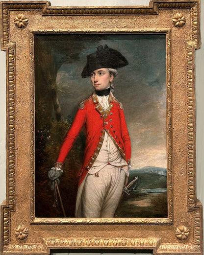William Roth - Portrait of George Week, oil on canvas, 18th century - Darnley Fine Art