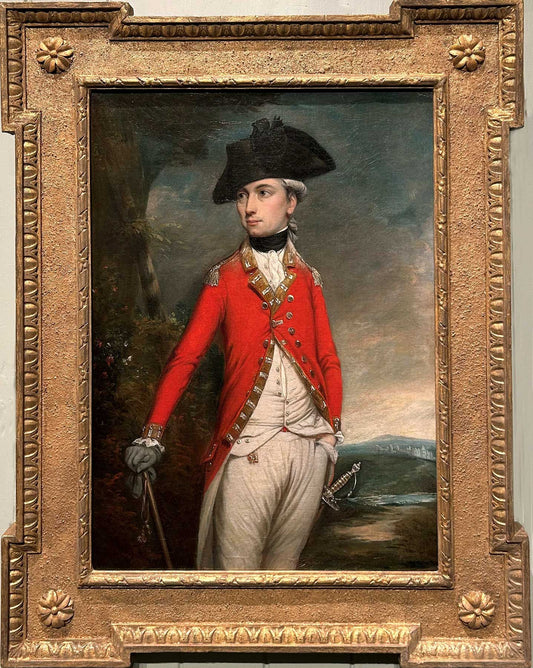 William Roth - Portrait of George Week, oil on canvas, 18th century - Darnley Fine Art