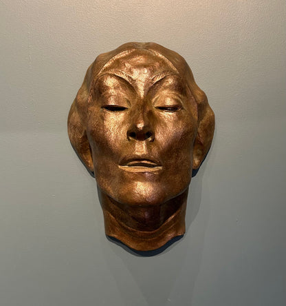 Adrian Paul Allinson - Portrait of a Lady, patinated bronze, early 20th century - Darnley Fine Art