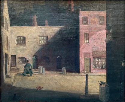 Francisco Sancha Lengo - After Hours, oil on canvas on board, late 19th/early 20th century - Darnley Fine Art