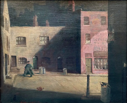 Francisco Sancha Lengo - After Hours, oil on canvas on board, late 19th/early 20th century - Darnley Fine Art