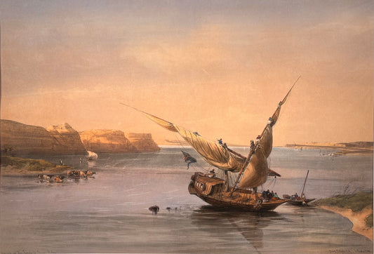 Approach To The Fortress Of Ibrim