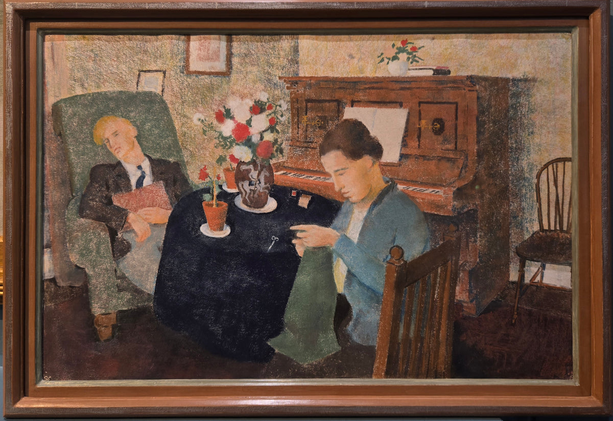 Gordon Noel Scott - At Rest, pastel on paper, 20th century - Darnley Fine Art