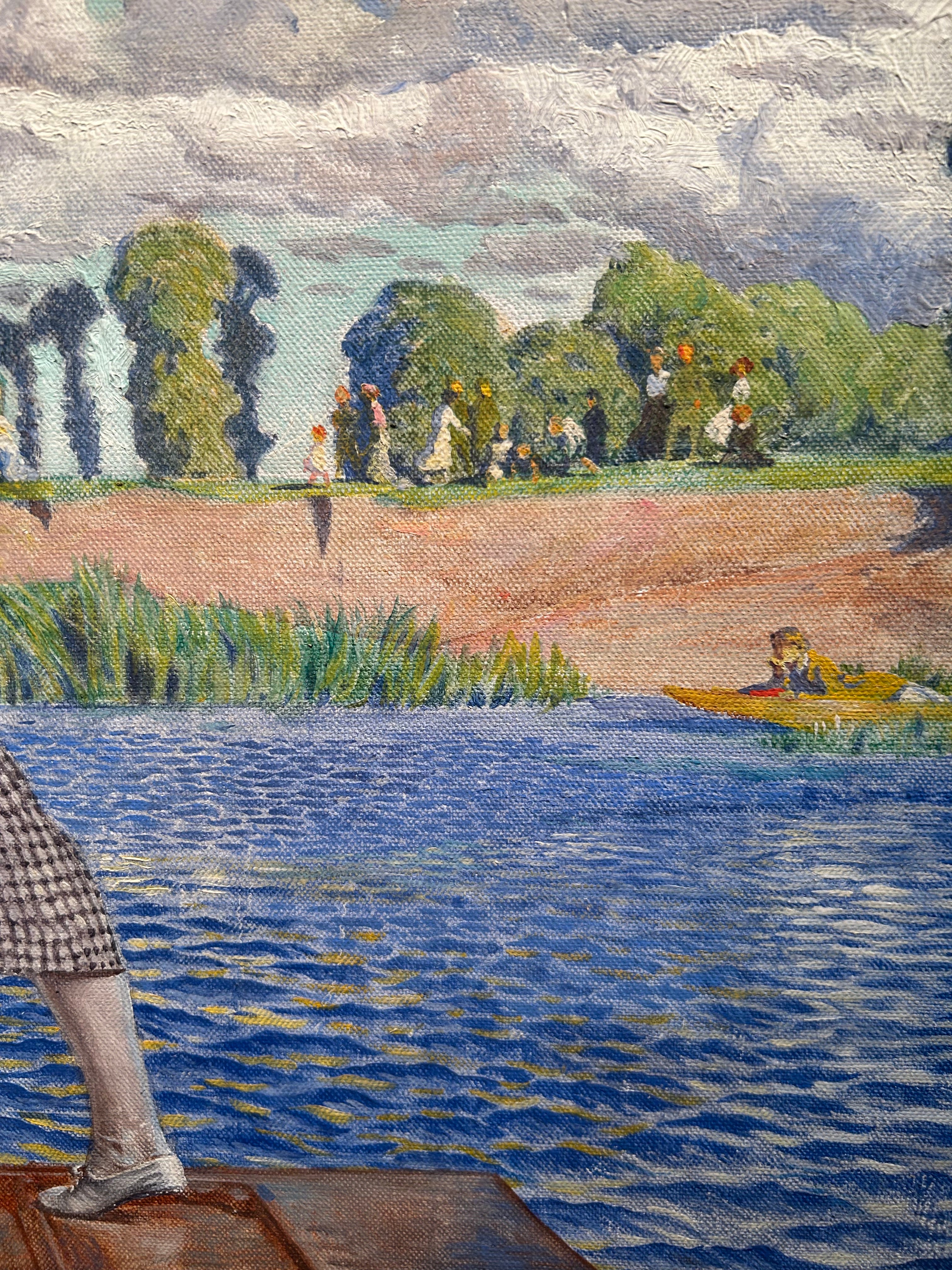 John Byam Liston Shaw - The Regatta, oil on canvas, 19th century - Darnley Fine Art