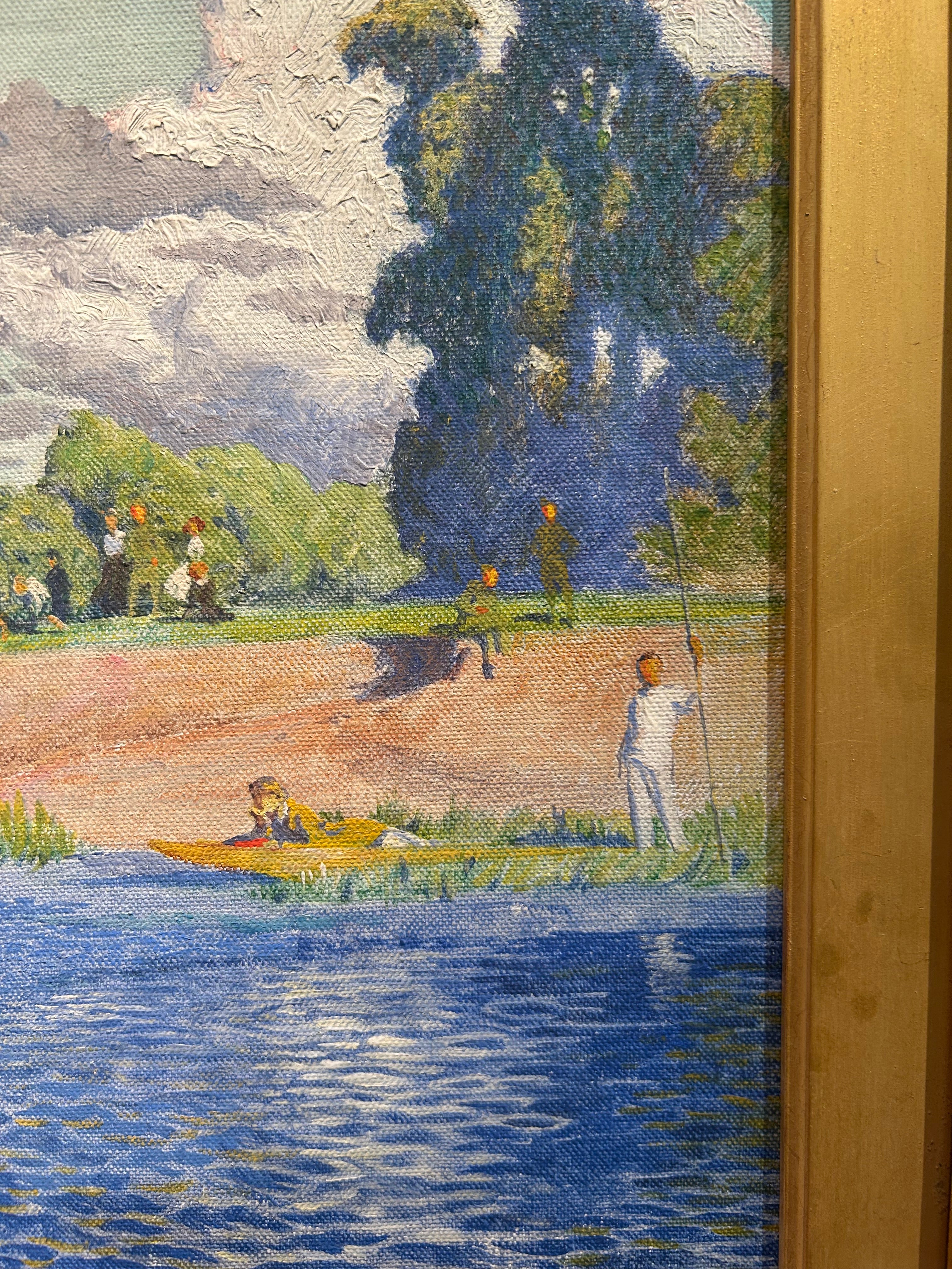 John Byam Liston Shaw - The Regatta, oil on canvas, 19th century - Darnley Fine Art