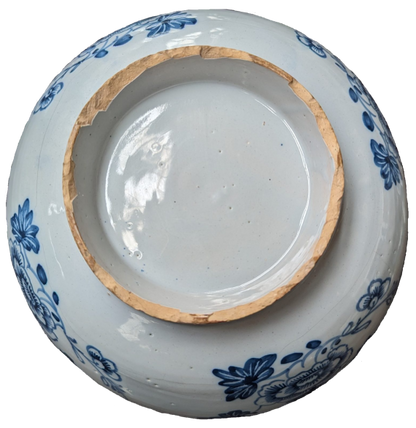 English School - Delftware Bowl, glazed Delft pottery, 18th century - Darnley Fine Art