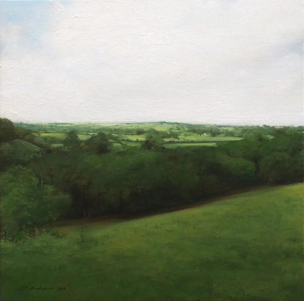 Jeremy Andrews - Dorset Landscape, oil on canvas, 21st century - Darnley Fine Art