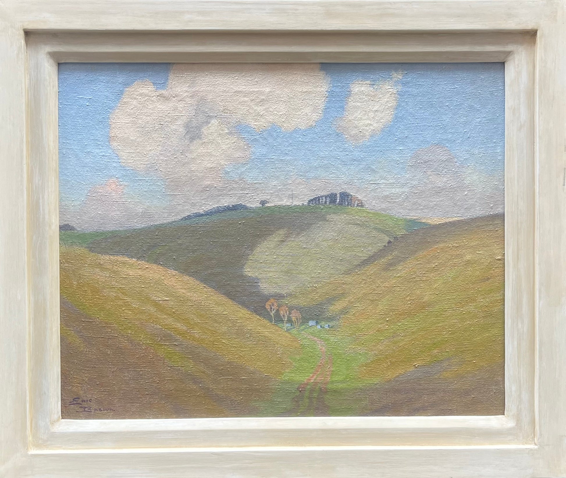 Eric Brown - Afternoon Shadows, oil on canvas, 20th century - Darnley Fine Art