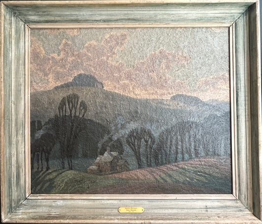 Eric Brown - Autumn Afternoon, oil on board, 20th century - Darnley Fine Art